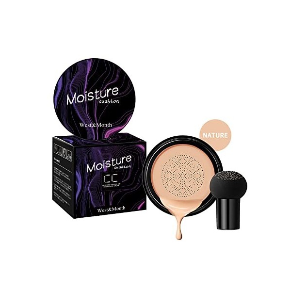 Crème CC, Air Cushion BB Cream,CC Crème BB de Coussin Dair CC Foundation,Correcteur de Couvrance Liquide BB Creme, Correcteu