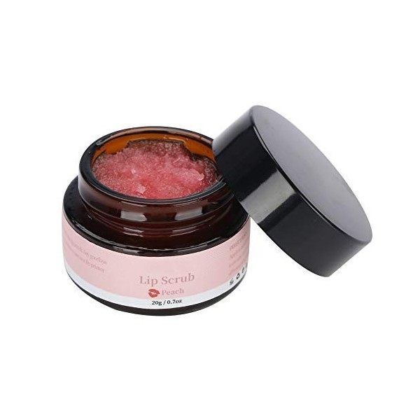 Srliya Gommage pour les Lèvres Gommage pour les Lèvres Cerise 5 × 5 × 4 Melao 20g Bouteille Exfoliant pour les Lèvres Gommage