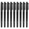 10pcs stylo de marquage de tatouage double marqueur de peau stylo de marqueur de peau noir marqueur de peau double extrémité 