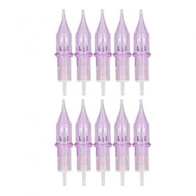 Aiguille jetable de tatouage de 10 pièces/boîte, accessoire daiguille de cartouche de stylo de Machine de tatouage daiguill