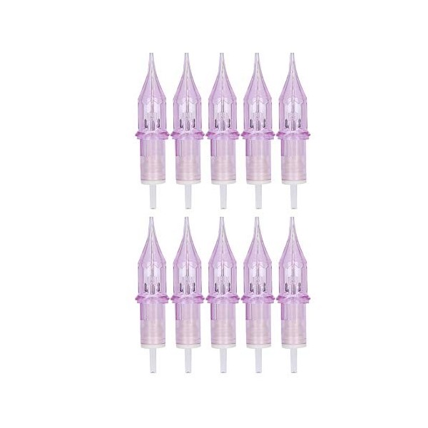 Aiguille jetable de tatouage de 10 pièces/boîte, accessoire daiguille de cartouche de stylo de Machine de tatouage daiguill
