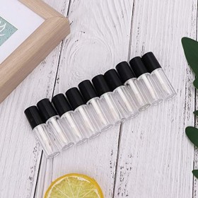 10 pots de brillants à lèvres clairs et transparents de 1,5 ml pour échantillons de rouge à lèvres, mini-baume à lèvres recha