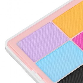 Couleurs de Peinture pour le Visage, Maquillage à Décharge Facile, Ensemble de Peinture Corporelle à Séchage Rapide, Plaque à