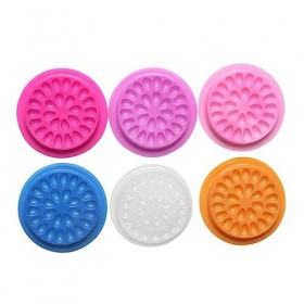 DOITOOL Palettes De Porte-Colle Pour Cils 20 Pièces Plaque À Main Pour Cils Plateau DExtension