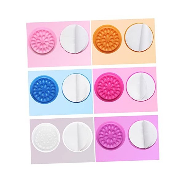 DOITOOL Palettes De Porte-Colle Pour Cils 20 Pièces Plaque À Main Pour Cils Plateau DExtension