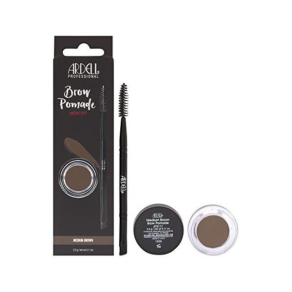 ARDELL Brow Pomade avec Brush Medium Brown