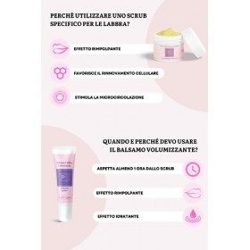 Dear D. Kit Volumisant Lèvres | Baume Et Gommage À Lèvres Pleines Et Douces | Routine Avec Repulpant Lèvres Effet Botox Et Go