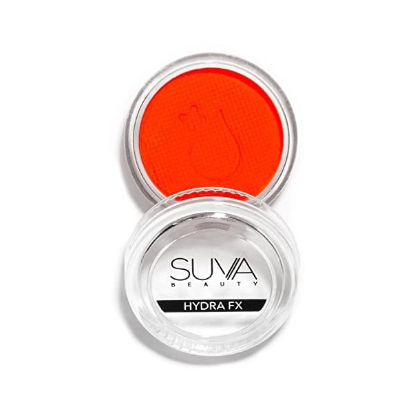 SUVA Beauty - Acid Trip UV Hydra FX, Water-Activated Neon Orange Body Paint Makeup, 10g