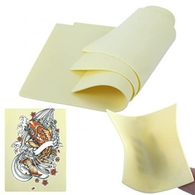 3 MM Peau Synthétique Tatouage: Nizirioo 3 Pièces 20cm x 30cm x 3mm Fausse Peau Tatouage, Double Face Peau de Pratique de Tat