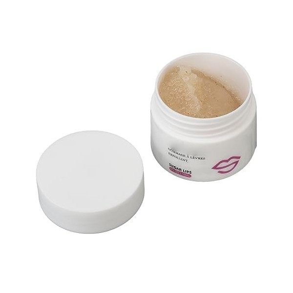 Lip Scrub, 15 Ml de Gommage Réparateur Quotidien Hydratant pour les Lèvres