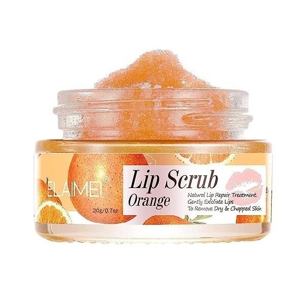 20g Lip Scrub Hydratant Exfoliant Lip Lip Dead Fading Rides Lignes de séchage Soins des lèvres Lèvres Peau Fading