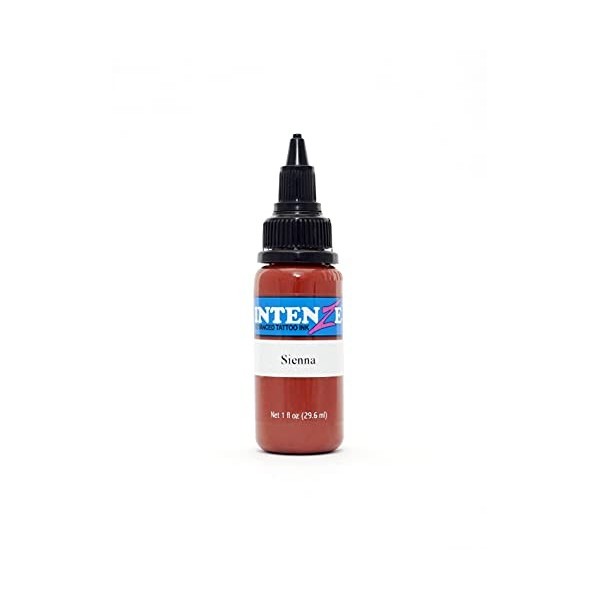 INTENZE Encre de tatouage Marron 30ml- CoCo -Lorig.:couleurs résistantes et absolument stériles–Encre de tatouage végétalien