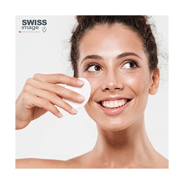 Swiss Image Soin essentiel Démaquillant pour les yeux à double action, résistant à leau et testé ophtalmologiquement, 150 ml