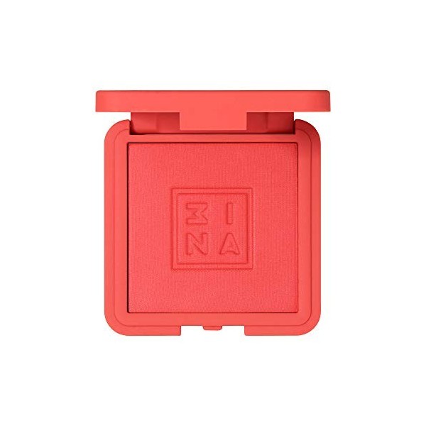 3INA MAKEUP - The Blush 369 - Marron Rose - Pinceau maquillage crème liquide ou poudre - Brosses synthétiques douces et compa