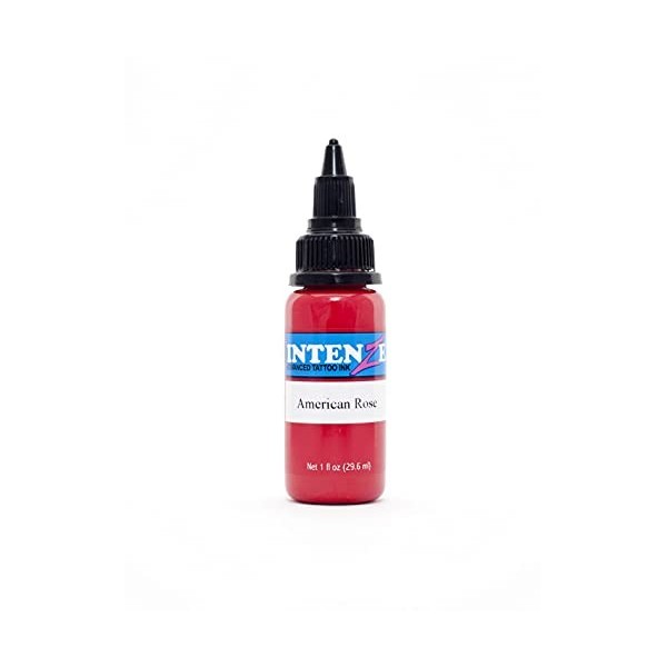 INTENZE Encre de tatouage Rouge 30ml - Cherry Bomb - Lorig.:couleurs résistantes et absolument stériles–Encre de tatouage vé