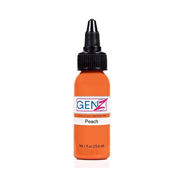 INTENZE Encre de tatouage Orange 30ml - Sunburn -Lorig.:couleurs résistantes et absolument stériles–Encre de tatouage végéta