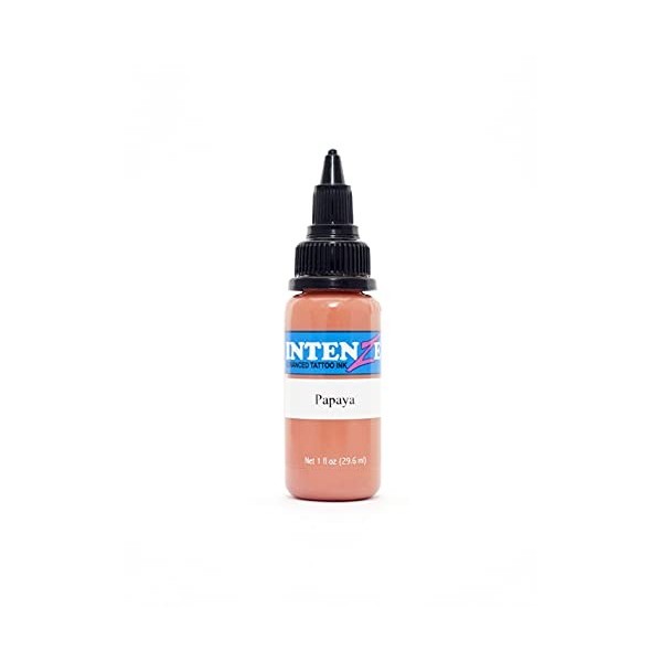 INTENZE Encre de tatouage Orange 30ml - Sunburn -Lorig.:couleurs résistantes et absolument stériles–Encre de tatouage végéta