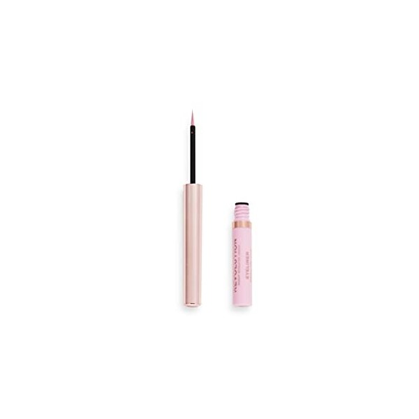 Makeup Revolution, Neon Heat, Eye-Liner Liquide Coloré, Sky Blue, 2.4ml