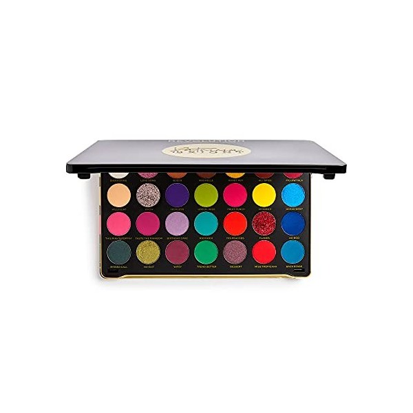 Makeup Revolution, Patricia Bright, Rich In Colour, Palette dOmbres à Paupières , 28 Ombres, 33.6g