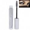 Glitter Lash Mascara Diamond Eyelash pour les Femmes Maquillage de Concert Séchage Rapide Imperméable à Leau Longue Durée Di