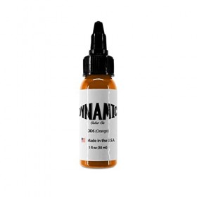 DYNAMIC - Encre de tatouage Couleur OD5 Orange 1oz 30ml 