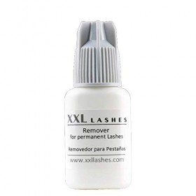 XXL Lashes Gel Remover pour extensions de cils, dissolvant pour cils, sans latex, végétalien, 10 ml