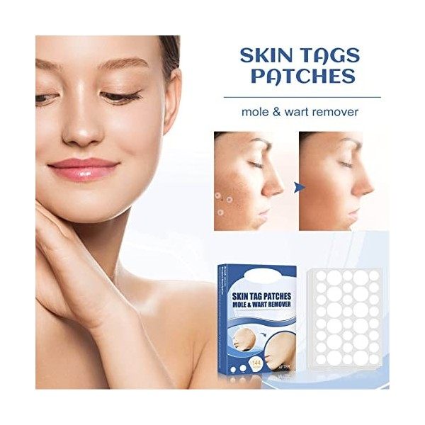 Lot De 144 Patchs Anti-verrues Portables Pour éliminer les Verrues Sans Douleur Sur les Mains, les Genoux, les Pieds Et Autre