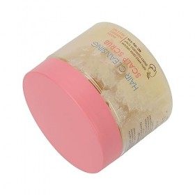 Gommage du Cuir Chevelu au Cidre de Pomme pour le Nettoyage des Cheveux, le Contrôle de Lhuile, la Brillance, Lexfoliant, l