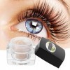 Dissolvant de Gel pour Cils, Colle pour Cils Crème de Suppression de Gel Personnel pour Faux Cils pour Gel Prolongateur de Ci