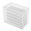 5 couches en plastique faux cils boîte de rangement organisateur de maquillage greffage des cils colle porte-palette maquilla