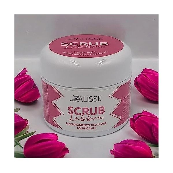 Zalisse - Gommage des lèvres - Renouvellement cellulaire et tonifiant Gommages à Lèvres