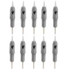 10pcs aiguille de tatouage jetable, aiguilles de stérilisation jetables aiguilles micro stériles jetables de tatouage de lèvr