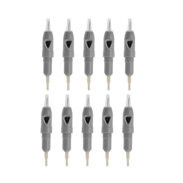 10pcs aiguille de tatouage jetable, aiguilles de stérilisation jetables aiguilles micro stériles jetables de tatouage de lèvr