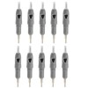 10pcs aiguille de tatouage jetable, aiguilles de stérilisation jetables aiguilles micro stériles jetables de tatouage de lèvr