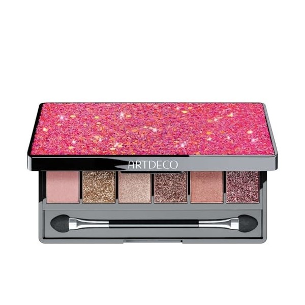 ARTDECO Glittery Eyeshadow Palette de 6 fards à paupières en poudre