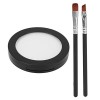 20g Pâte à Sourcils Blanche,Brow Contour Mapping Paste Lip Shape Outline Multifonctionnel Easy Positioned Sourcils Teinting,P