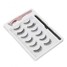 Ensemble de cils magnétiques, eye-liner de cils magnétiques résistant à la transpiration pour la maison