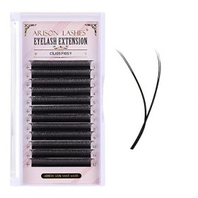 Extensions de cils 4D YY - Volume 4D - Extensions de cils - C Curl YY Lashes Premade Volume 4D 0,07 C-12 mm 