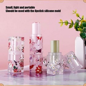 Tube de rouge à lèvres vide, tubes de baume à lèvres bouteille stockage de rouge à lèvres maquillage cosmétique brillant cont