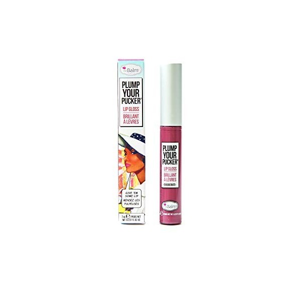 THEBALM Gloss à Lèvres Plump Your Pucker Exaggerate Rose Tendre