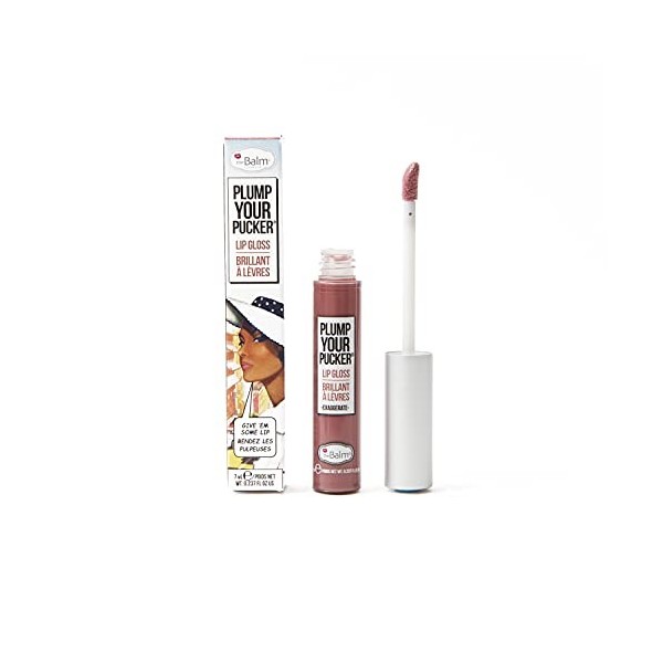 THEBALM Gloss à Lèvres Plump Your Pucker Exaggerate Rose Tendre