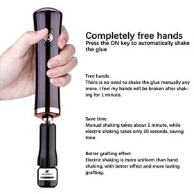 rongweiwang Cils Colle Shaker Professionnel Efficace Secouant Machine Shakers Dispositif