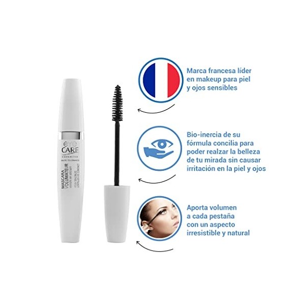 Eye Care Mascara Volumateur Enrichi en Silicium 9 g - Pearl Grey