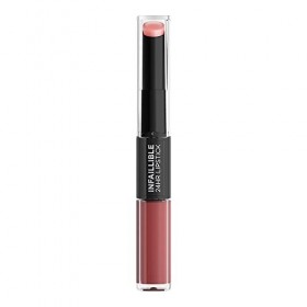 LOréal Paris Infaillible 2-Step 806 Infinite Intimacy Rouge à lèvres 24 heures avec baume hydratant pour les lèvres