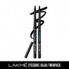 Lakme 2 x eyeconic kajal twin pack, noir, 0,35g - inde