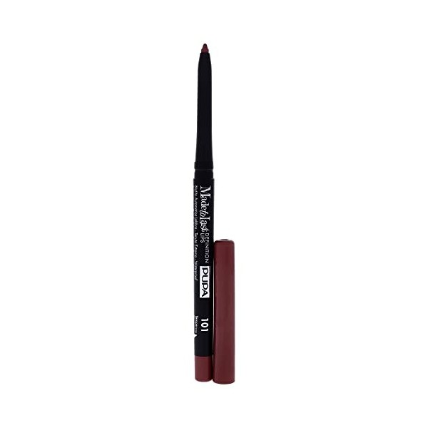 Pupa Milano Made To Last Definition Lips Crayon à Lèvres 101 Natural Brown pour Femme 0,001 oz 1 Unité