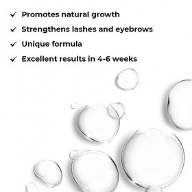 Lamel Insta Panthenol Sérum pour Cils - Croissance & Renforcement des Cils & Sourcils - Cruelty-free