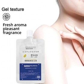 Mud Scrub Gel exfoliant à la nicotinamide 250 g Crème exfoliante longue durée pour un parfum lisse de la peau des bras
