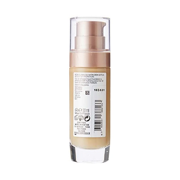 Maybelline Foundation Fond de Teint Hydratant Liquide Dream Radiant avec Acide Hyaluronique et Collagène - Couverture Légère 