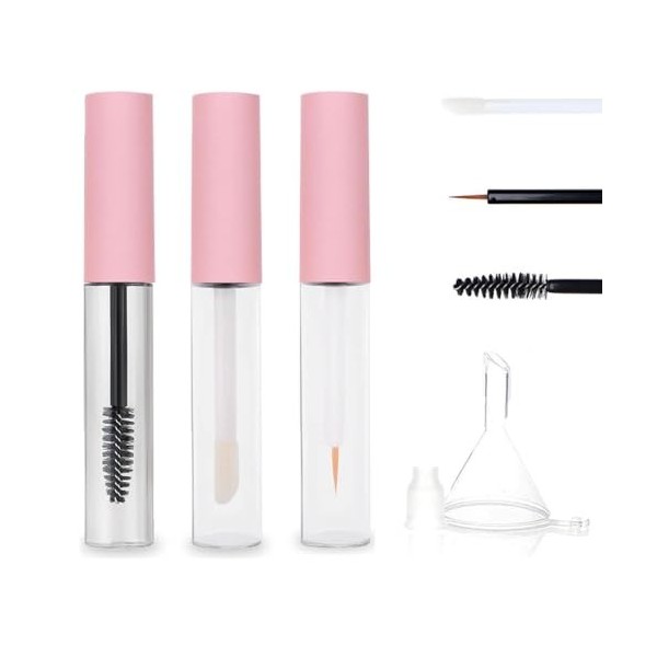 Empty Mascara Tube And Wand, Mascara Tubes Empty For Castor Oil, Eyeliner Tube And Lip Gloss Tubes, DIY Mascara Tubes Empty F